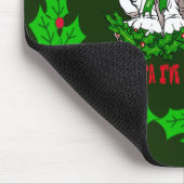 Weihnachts-Welpenmäuse-Pad Mousepad (Ecke)