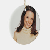 Weihnachts-Welt ist das beste Sister Definition-Fo Keramik Ornament (Rechts)