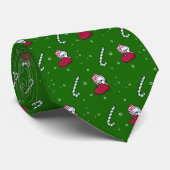 Weihnachts-Westie-Schlips Krawatte (Gerollt)