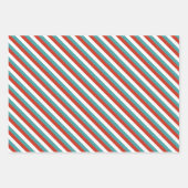 Weihnachts Whimsical Cartoon Hunde Geschenkpapier Set (Vorderseite 2)