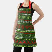 Weihnachts-Wiederholungsmuster Schürze (InSitu)