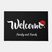 Weihnachts-Willkommens-Fußmatte Fußmatte (Vorderseite)