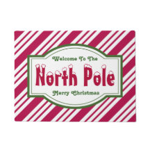 Weihnachts-Willkommensmatte Nordpol