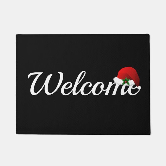 Weihnachts-Willkommenstor Fußmatte (Vorderseite)