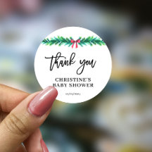 Weihnachts Winter Baby Dusche