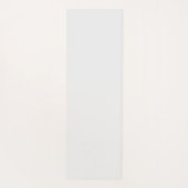 Weihnachts Winter Berries Wreath Individuelle Name Yogamatte (Rückseite)