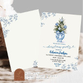 Weihnachts Winter Chinoiserie Feiertag Einladung