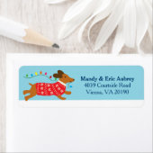 Weihnachts Winter Dackel Hund (Insitu)