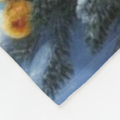 Weihnachts-/Winter-Deferlodge Fleecedecke (Ecke)