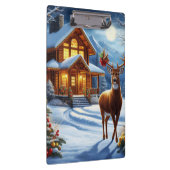 Weihnachts-/Winter-Deferlodge Klemmbrett (Rechts)
