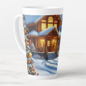 Weihnachts-/Winter-Deferlodge Milchtasse (Linke Ecke)