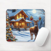 Weihnachts-/Winter-Deferlodge Mousepad (Mit Mouse)