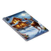 Weihnachts-/Winter-Deferlodge Notizblock (Rechte Seite)