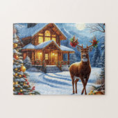 Weihnachts-/Winter-Deferlodge Puzzle (Horizontal)