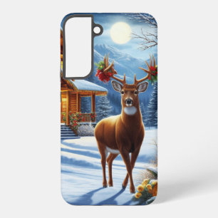 Weihnachts-/Winter-Deferlodge Samsung Galaxy Hülle