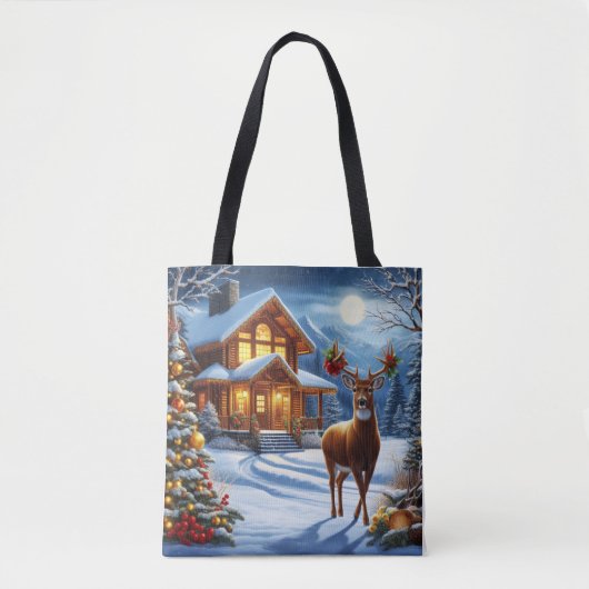Weihnachts-/Winter-Deferlodge Tasche (Vorderseite)