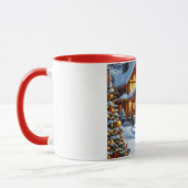 Weihnachts-/Winter-Deferlodge Tasse (Links)
