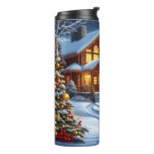 Weihnachts-/Winter-Deferlodge Thermosbecher (Nach links gedreht)