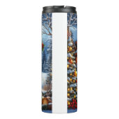 Weihnachts-/Winter-Deferlodge Thermosbecher (Rückseite)