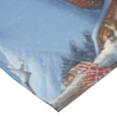 Weihnachts-/Winter-Deferlodge Tischdecke (Schrägansicht)