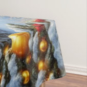 Weihnachts-/Winter-Deferlodge Tischdecke (Beispiel)