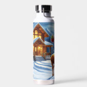 Weihnachts-/Winter-Deferlodge Trinkflasche (Links)