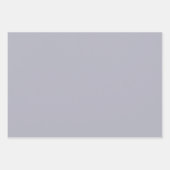 Weihnachts Winter graue gesättigte Packung Pappe Geschenkpapier Set (Vorderseite)