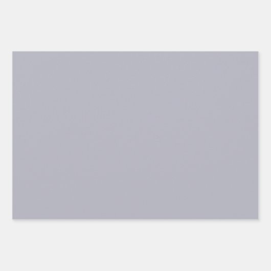 Weihnachts Winter graue gesättigte Packung Pappe Geschenkpapier Set (Vorderseite)