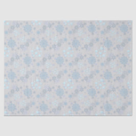 Weihnachts-Winter-Hanukkah-Schneeflocken-Design Seidenpapier