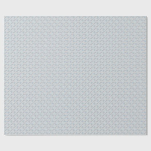 Weihnachts-Winter-Hanukkah-Schneeflockendesign Geschenkpapier (Flach)