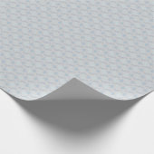 Weihnachts-Winter-Hanukkah-Schneeflockendesign Geschenkpapier (Ecke)