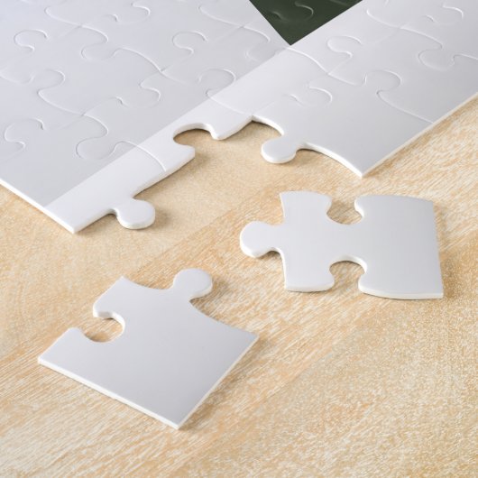 Weihnachts-Winter-Landschaftspuzzle Puzzle (Seite)