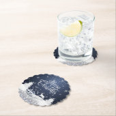 Weihnachts Winter Märchen Fantasy Snowy Rentier Untersetzer (Vor Ort)