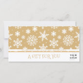 Weihnachts-Winter-Schneeflocke Mein benutzerdefini (Vorderseite)