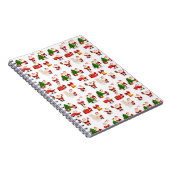Weihnachts-, Winter- und Neujahrsdesign-Notebook Notizblock (Rechte Seite)
