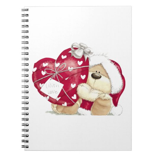 Weihnachts-, Winter- und Neujahrsdesign-Notebook Notizblock (Vorderseite)