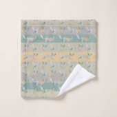 Weihnachts Winter Wonder Tree Badhandtuch Set (Waschlappen)