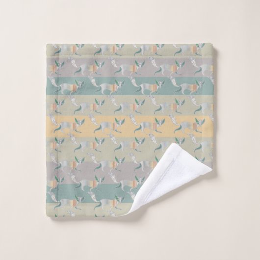 Weihnachts Winter Wonder Tree Badhandtuch Set (Waschlappen)