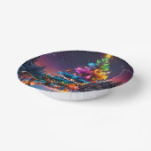 Weihnachts Winter Wonderland Ferienzeit Pappteller (Gewinkelt)