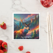 Weihnachts Winter Wonderland Ferienzeit Serviette (Beispiel)