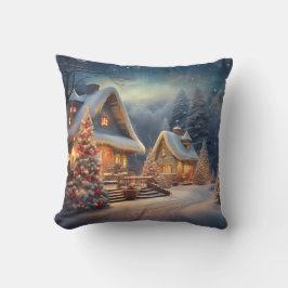 Weihnachts Winter Wonderland Kissen