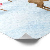 Weihnachts Winter Wonderland Poster (Ecke)