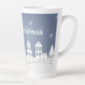 Weihnachts-Winterdorf Milchtasse (Rechts)