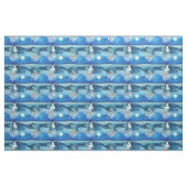 Weihnachts-Winterferien-Feier Stoff (Fat Quarter (45,7 x 55,9 cm))