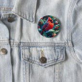 Weihnachts-/Winterkardinal Button (Beispiel)