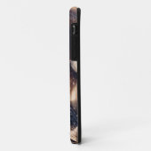 Weihnachts-Wintermädchen bläst in ihrer Hand Schne Case-Mate iPhone Hülle (Hinten/Links)