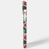 Weihnachts-/Wintermesse Rot & Grün Case-Mate iPhone Hülle (Rückseite / Links)