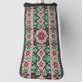 Weihnachts-/Wintermesse Rot & Grün Golf Headcover (Rotieren 90)