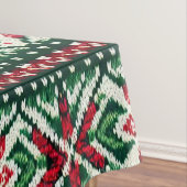 Weihnachts-/Wintermesse Rot & Grün Tischdecke (Beispiel)
