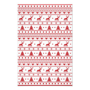 Weihnachts-/Wintermuster Fotodruck